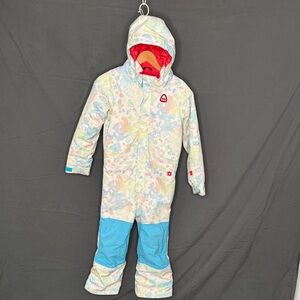 Burton Kids Colorful Patterned Raincoat